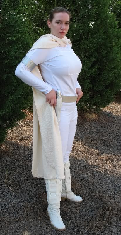 padme white dress